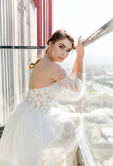 Fleur After Party Kısa Evden Çıkış Gelinlik Elbisesi - Mediha Cambaz Bridal
