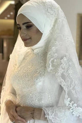 Haute Couture Özel Dikim Tesettür Gelinlik - Mediha Cambaz Bridal