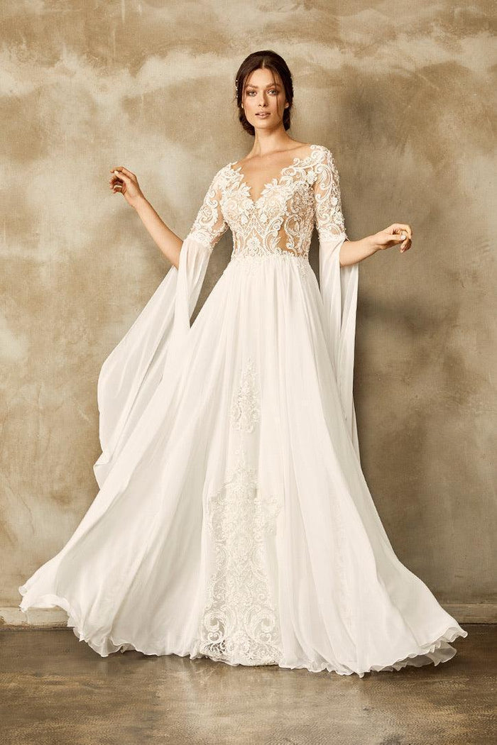 Sade wedding dress | Beachweddingtips.com