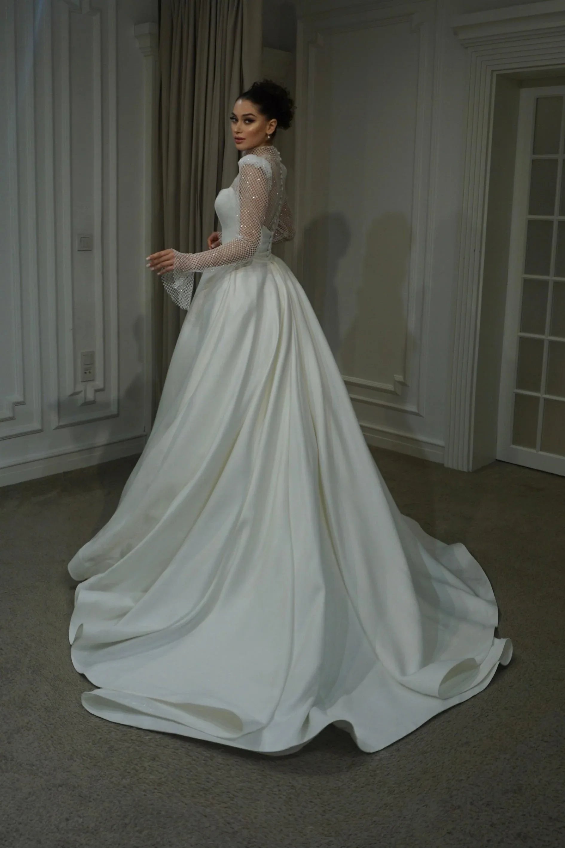 Jocqueline İki Parça Prenses ve Balık Gelinlik - Mediha Cambaz Bridal