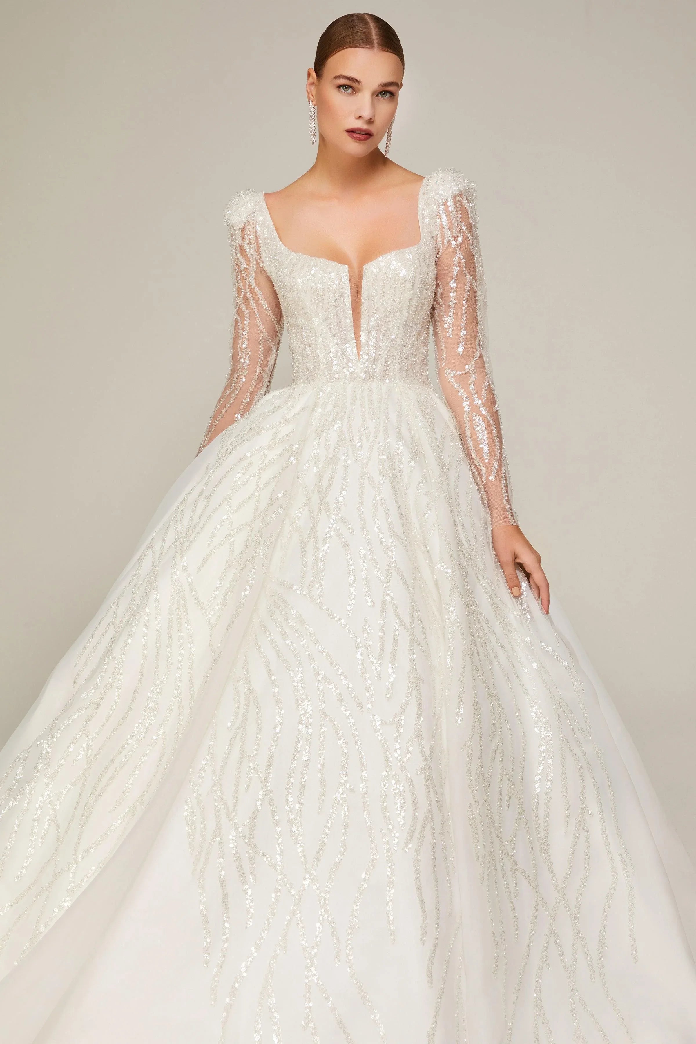 Larissa Payet Dantel Prenses Model Gelinlik - Mediha Cambaz Bridal