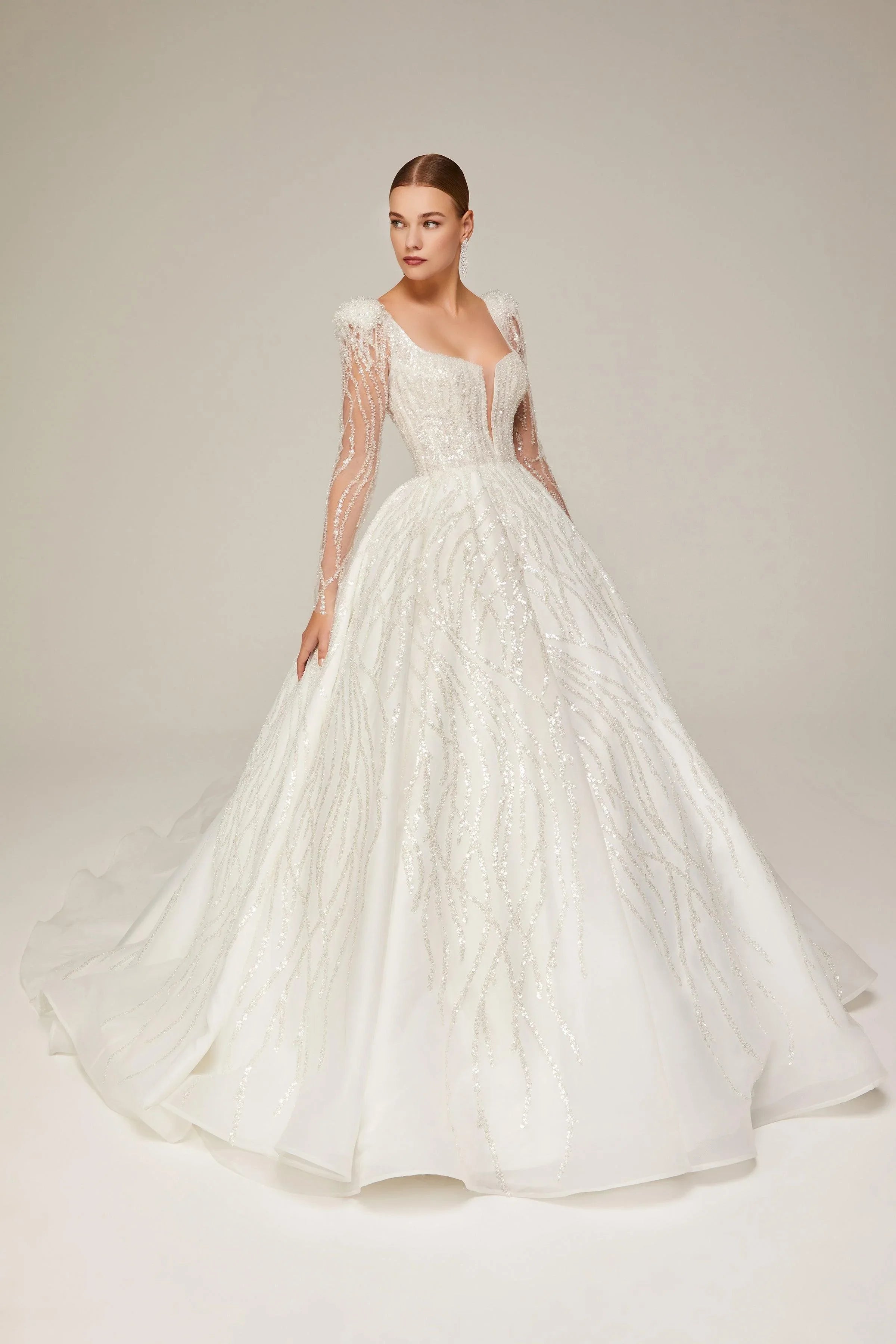 Larissa Payet Dantel Prenses Model Gelinlik - Mediha Cambaz Bridal