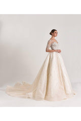 Queen2 Dubai Stili Dantel Prenses Model Gelinlik - Mediha Cambaz Bridal